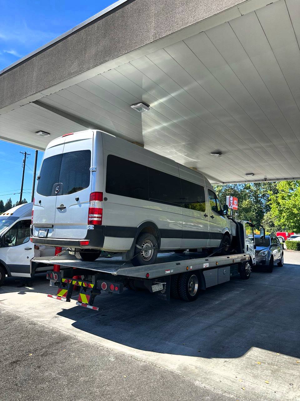 Loaded Mercedes Sprinter